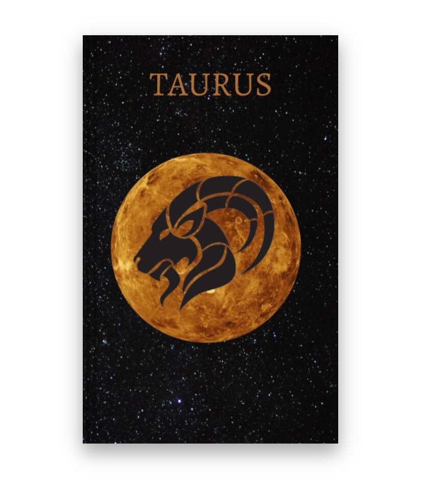 Taurus, notebook, astro, journal, zodiac, venus