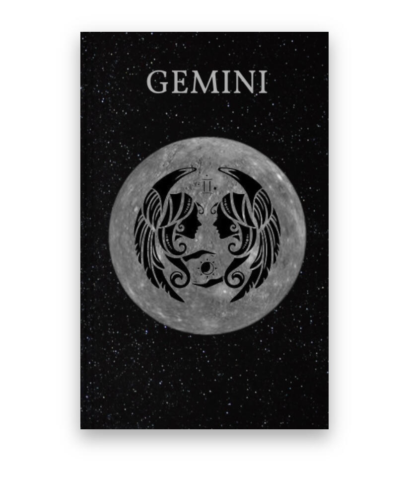 gemini, astro, notebook, journal, zodiac, mercury