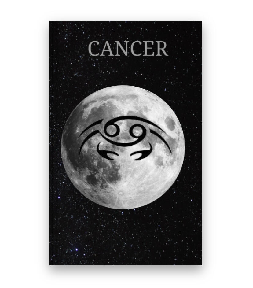 cancer, astro, notebook, zodiac, journal, moon,