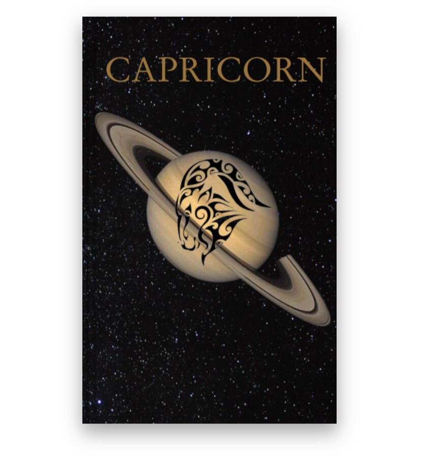 capricorn, astro, notebook, journal, saturn